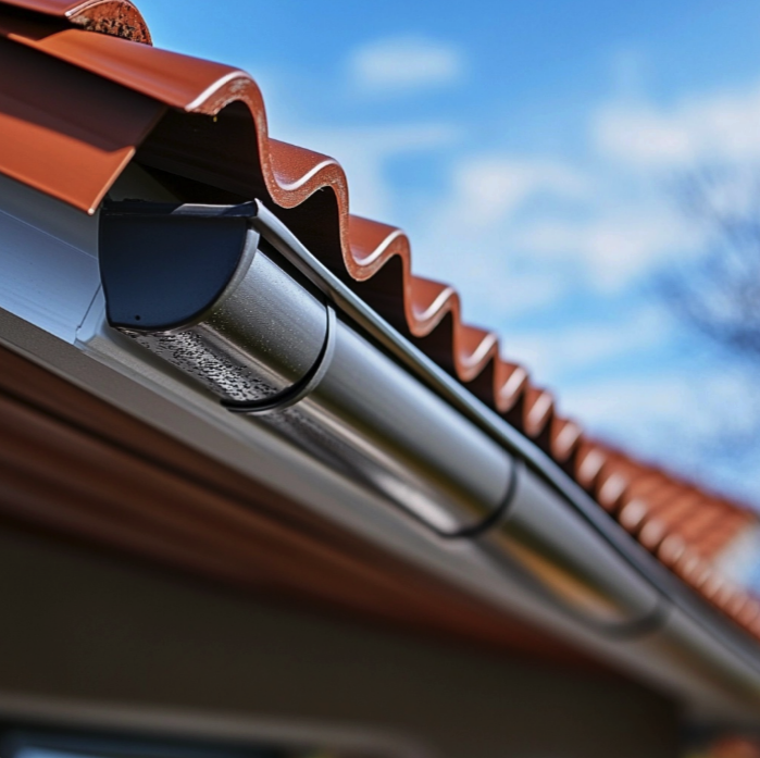 gutter on roof